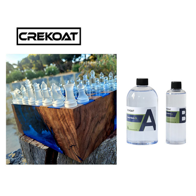 Os ofícios de moldação profundos Crystal Clear Epoxy Art Resin resistem o risco