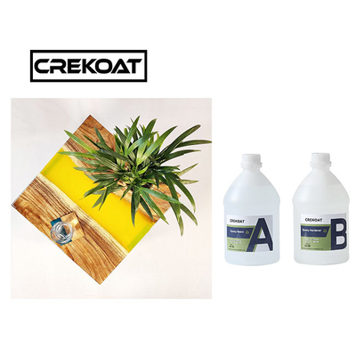 Resina de Crystal Clear Liquid Glass Epoxy para a carcaça da tabela do rio