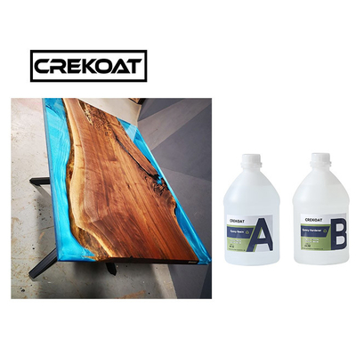 Resina de Crystal Clear Liquid Glass Epoxy para a carcaça da tabela do rio
