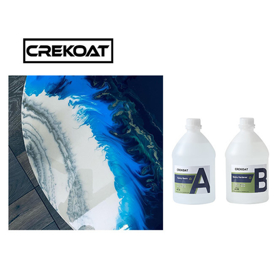 O rio UV de Crystal Clear Epoxy Resin For da resistência apresenta a carcaça da joia