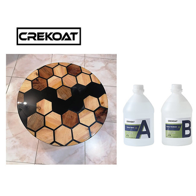 Resina de Crystal Clear Liquid Glass Epoxy para a carcaça da tabela do rio