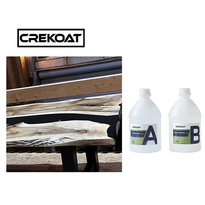 Resina de cola Epoxy Art Resin resistente UV claro da madeira dos Tabletops