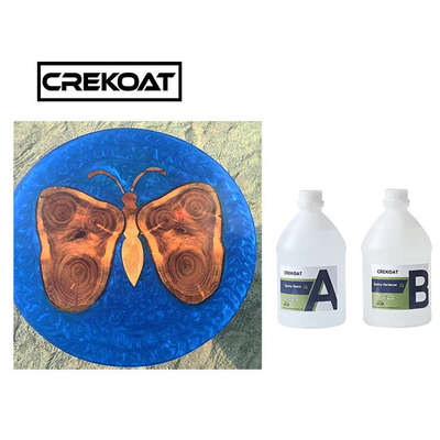 Resina de cola Epoxy Art Resin resistente UV claro da madeira dos Tabletops