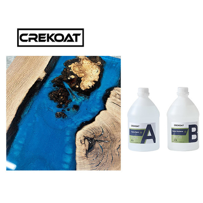 Resina de cola Epoxy Art Resin resistente UV claro da madeira dos Tabletops