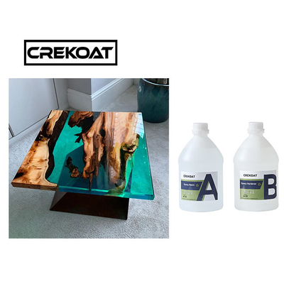 Resina de cola Epoxy Art Resin resistente UV claro da madeira dos Tabletops