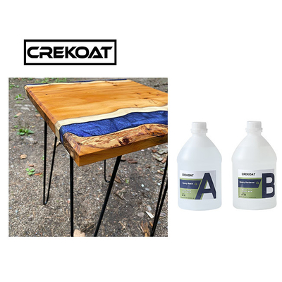Vidro amarelo de madeira impermeável de Crystal Clear Epoxy Resin For anti como o revestimento