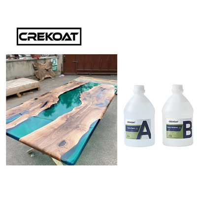 Resina de cola Epoxy moldada profunda da baixa viscosidade para o ofício da joia DIY da tabela