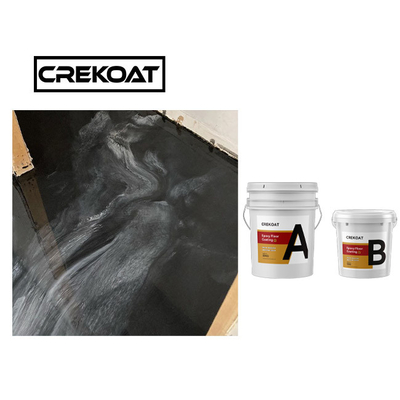 Assoalho metálico da cola Epoxy do sistema da resina do AB que reveste Eco amigável