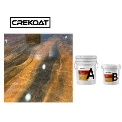 Do solvente metálico do assoalho da garagem da pintura do assoalho da resina de cola Epoxy do produto comestível materiais livres