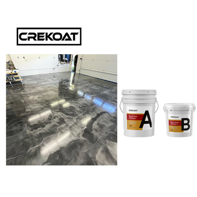 Do solvente metálico do assoalho da garagem da pintura do assoalho da resina de cola Epoxy do produto comestível materiais livres