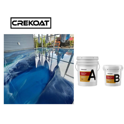 Auto que desgaseifica o assoalho metálico da cola Epoxy que reveste a resina de cola Epoxy e o endurecedor bond fortes