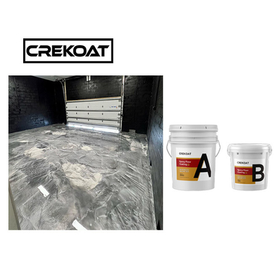 Auto que nivela o revestimento metálico preto do assoalho da cola Epoxy para cerâmico