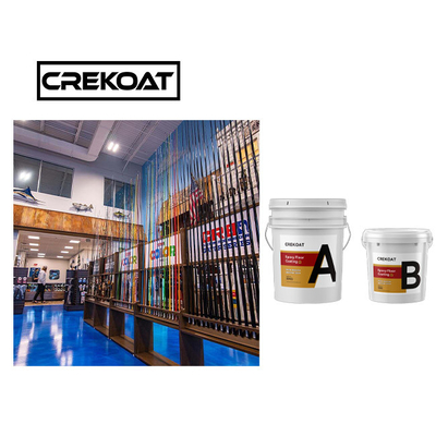 Preto de Crystal Metallic Epoxy Resin Coating da resistência do deslizamento e assoalho da cola Epoxy do ouro