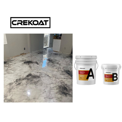 Resistente UV impermeável da bancada metálica durável do revestimento do assoalho da cola Epoxy