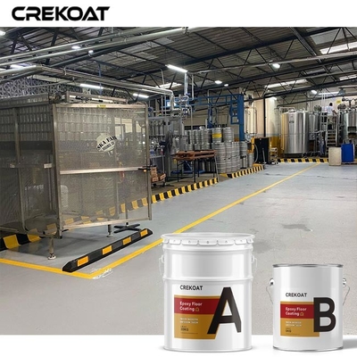 Pintura branca resistente da cola Epoxy do brilho para o alimento e a bebida industriais