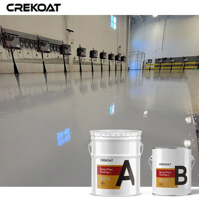 Auto que nivela a superfície lisa e sem emenda branca de alto brilho da pintura do assoalho da cola Epoxy