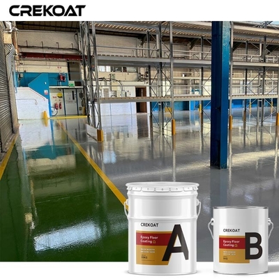 Auto que nivela a superfície lisa e sem emenda branca de alto brilho da pintura do assoalho da cola Epoxy
