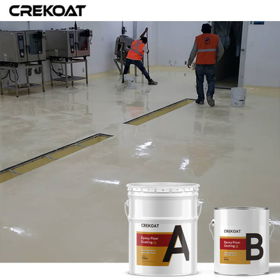 O revestimento do assoalho da cola Epoxy do deslizamento da resistência de impacto não cria o revestimento de alto brilho
