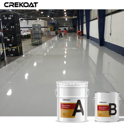 Revestimento industrial duro de alto brilho do assoalho da cola Epoxy fácil aplicar o sistema