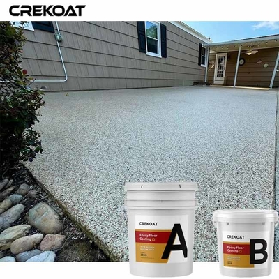 A cor decorativa lasca-se revestimento claro da resina de cola Epoxy para plataformas da piscina