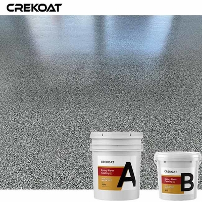 Multi revestimento do assoalho do floco da cola Epoxy da cor com água - resina de cola Epoxy clara baseada