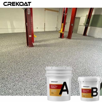 Líquido de revestimento do assoalho da resina de cola Epoxy do floco da cor do TDS resistente