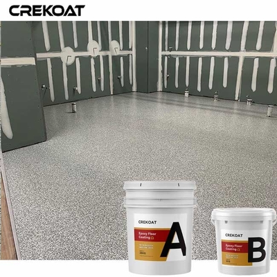 Líquido de revestimento do assoalho da resina de cola Epoxy do floco da cor do TDS resistente