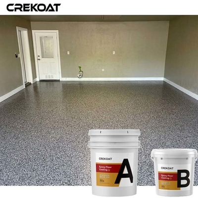 Do floco contínuo da resina de cola Epoxy de 100% produto concreto do componente do revestimento 2
