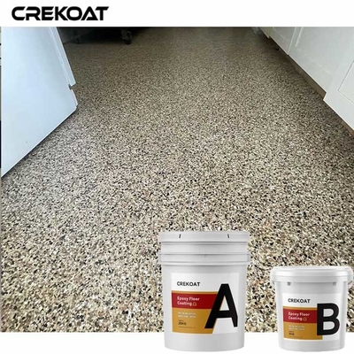 Do floco contínuo da resina de cola Epoxy de 100% produto concreto do componente do revestimento 2