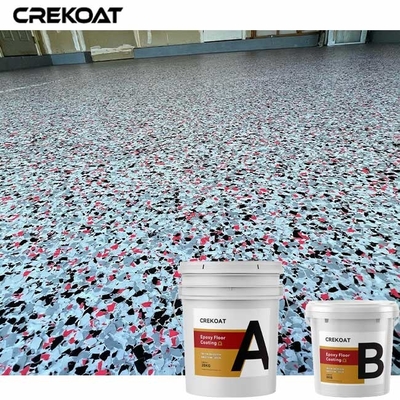 Do floco contínuo da resina de cola Epoxy de 100% produto concreto do componente do revestimento 2