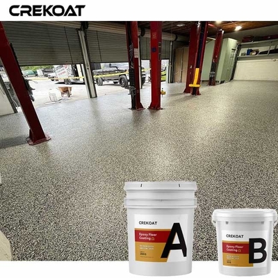 Revestimento de cura rápido do assoalho da cola Epoxy do floco para o revestimento comercial e industrial