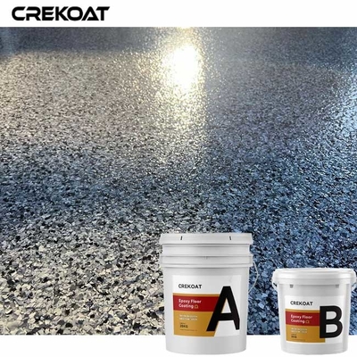 Revestimento do assoalho da resina de cola Epoxy dos flocos para fábricas farmacêuticas e automotivos