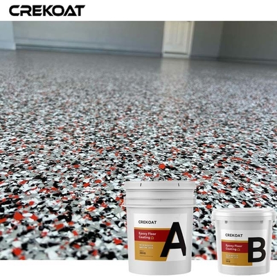 Assoalho maior da resina de cola Epoxy dos flocos que reveste Chip Non Flammable sem emenda