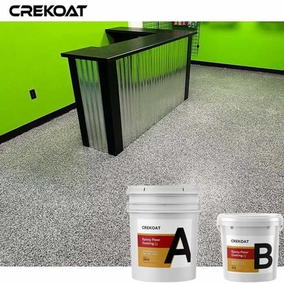 A pintura lasca-se revestimento do assoalho da resina de cola Epoxy para o concreto do porão da garagem