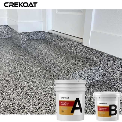 A pintura lasca-se revestimento do assoalho da resina de cola Epoxy para o concreto do porão da garagem