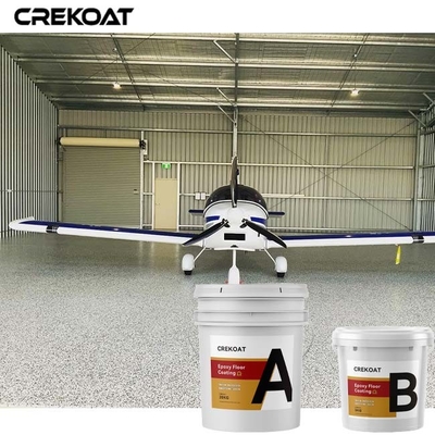 A pintura lasca-se revestimento do assoalho da resina de cola Epoxy para o concreto do porão da garagem