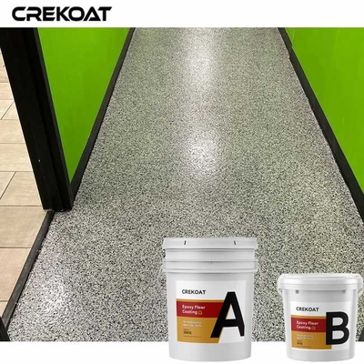 Revestimento seguro do assoalho da resina de cola Epoxy dos flocos com cores e texturas feitas sob encomenda