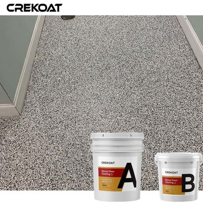 Revestimento seguro do assoalho da resina de cola Epoxy dos flocos com cores e texturas feitas sob encomenda