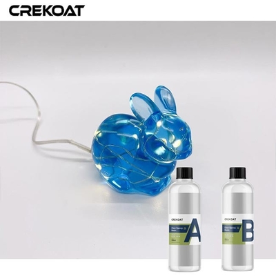SGS Varnish Over Deep Cast Clear Epoxy Composto por componentes endurecedores de epoxi