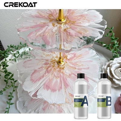 Ultra brilhante UV Resina Epoxi estável e transparente Criar vidro liso como acabamento
