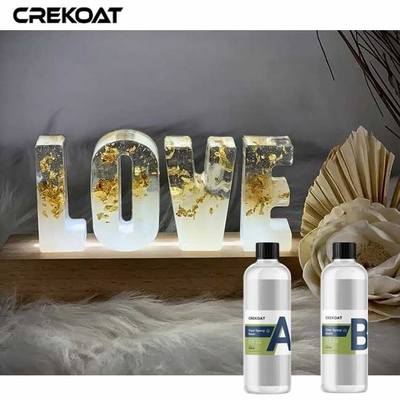 Kit de Resina Epoxi Limpa para Mesa de Madeira consistência suave auto-nivelação