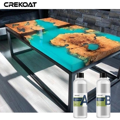 Deep Pour Clear Epoxy Resin Glass Like Finish Não tóxico seguro
