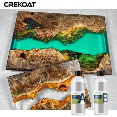 Revestimento superior lustroso durável transparente de moldação líquido grosso da resina