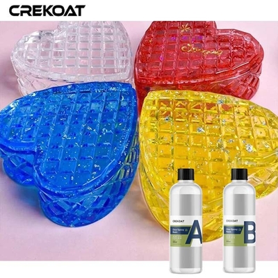 Revestimento superior lustroso durável transparente de moldação líquido grosso da resina