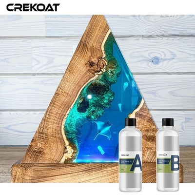Resina de cola Epoxy clara de 4 moldes para Art Low Viscosity Bubble Free