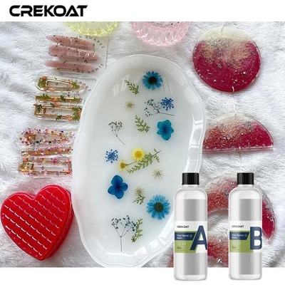 Resina de cola Epoxy clara de 4 moldes para Art Low Viscosity Bubble Free