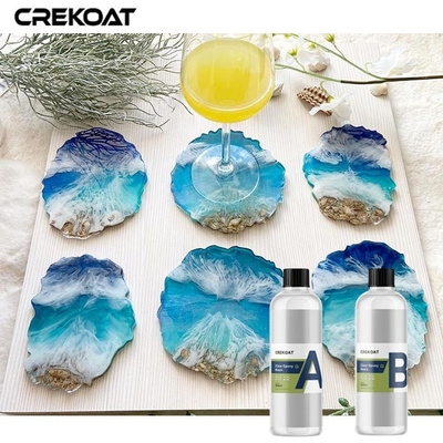 Auto claro da resina de cola Epoxy da relação do 1:1 que nivela o produto para moldar BPA livre
