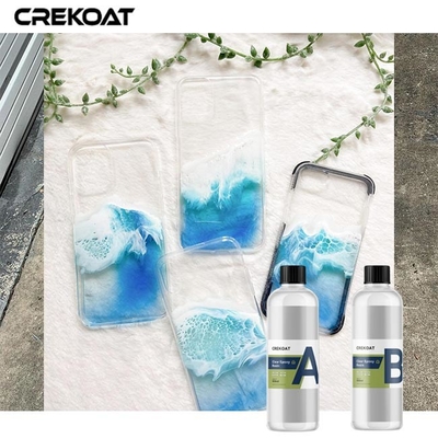 Crystal Clear Epoxy Resin For anti BPA amarelando de revestimento de moldação livre