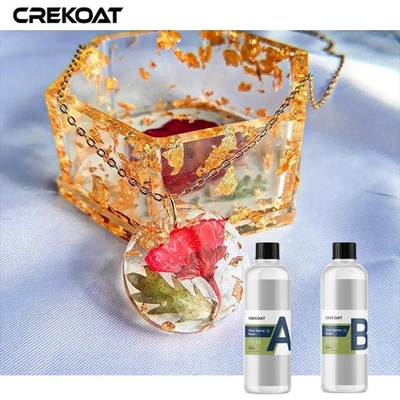 Crystal Clear Epoxy Resin For anti BPA amarelando de revestimento de moldação livre