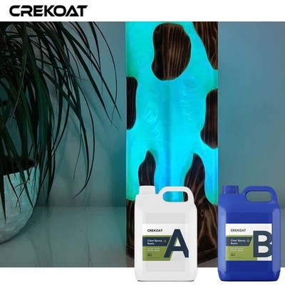 Resina Epoxi Azul Luminosa para Incorporação de Especimens Botânicos de Resina